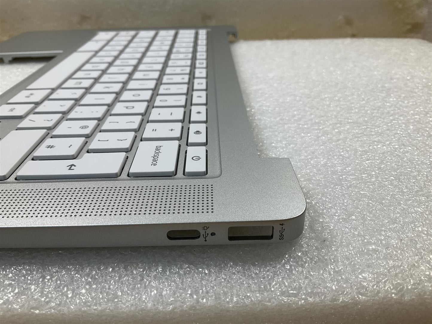 For HP CHROMEBOOK 14A-ND M53350-031 M49652-031 UK English Keyboard Palmrest NEW