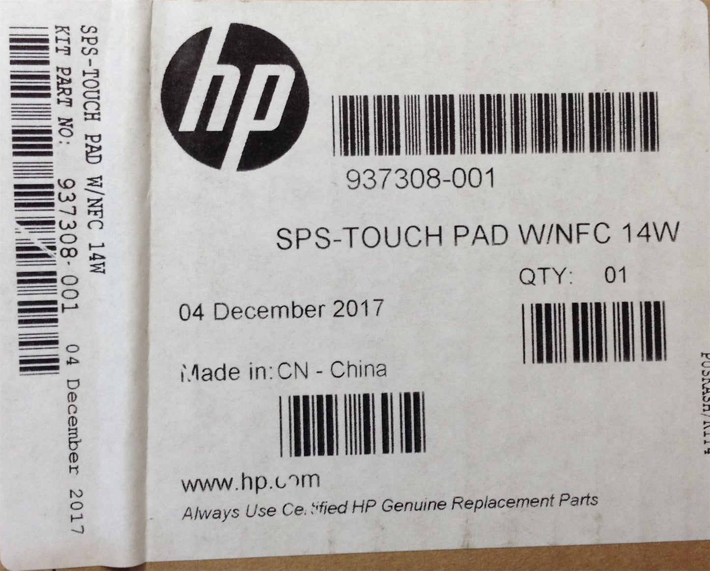 HP ZBook 14u G4 PC 937308-001 PFEA04BTA002 941703-001 14W TouchPad Trackpad NEW