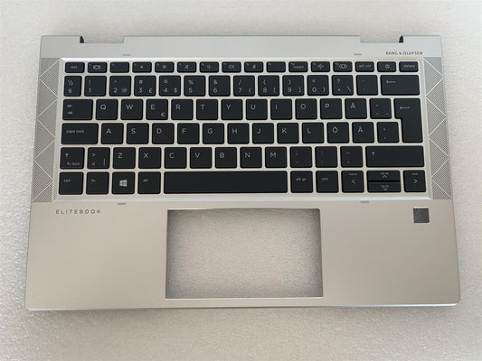 HP EliteBook x360 830 G8 M03903-B71 Swedish Finnish Keyboard Palmrest NEW