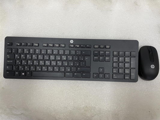 For HP 803844-251 Wireless USB Keyboard Mouse Russian RUSS Layout Genuine NEW