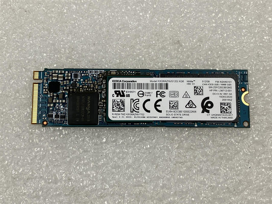 For HP L26011-003 KIOXIA KIOXIA SAMSUNG KXG6AZNV512G SSD Solid State Drive 512GB M.2 NVMe 2280