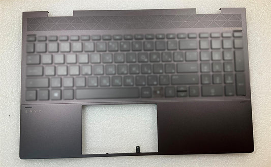 HP Envy X360 15-EE L97031-031 L93119-031 Keyboard Palmrest UK English + Stickers