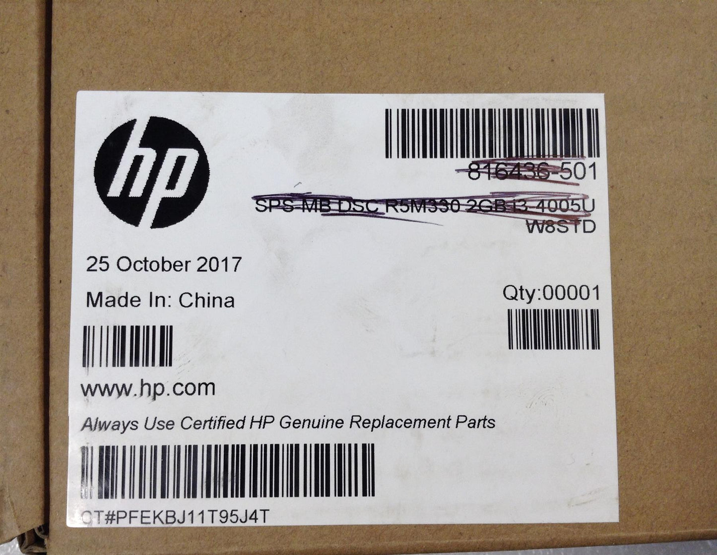 HP 410 G1 Pro X2 759336-601 Motherboard Mainboard intel i5-4202Y 760265-601 NEW