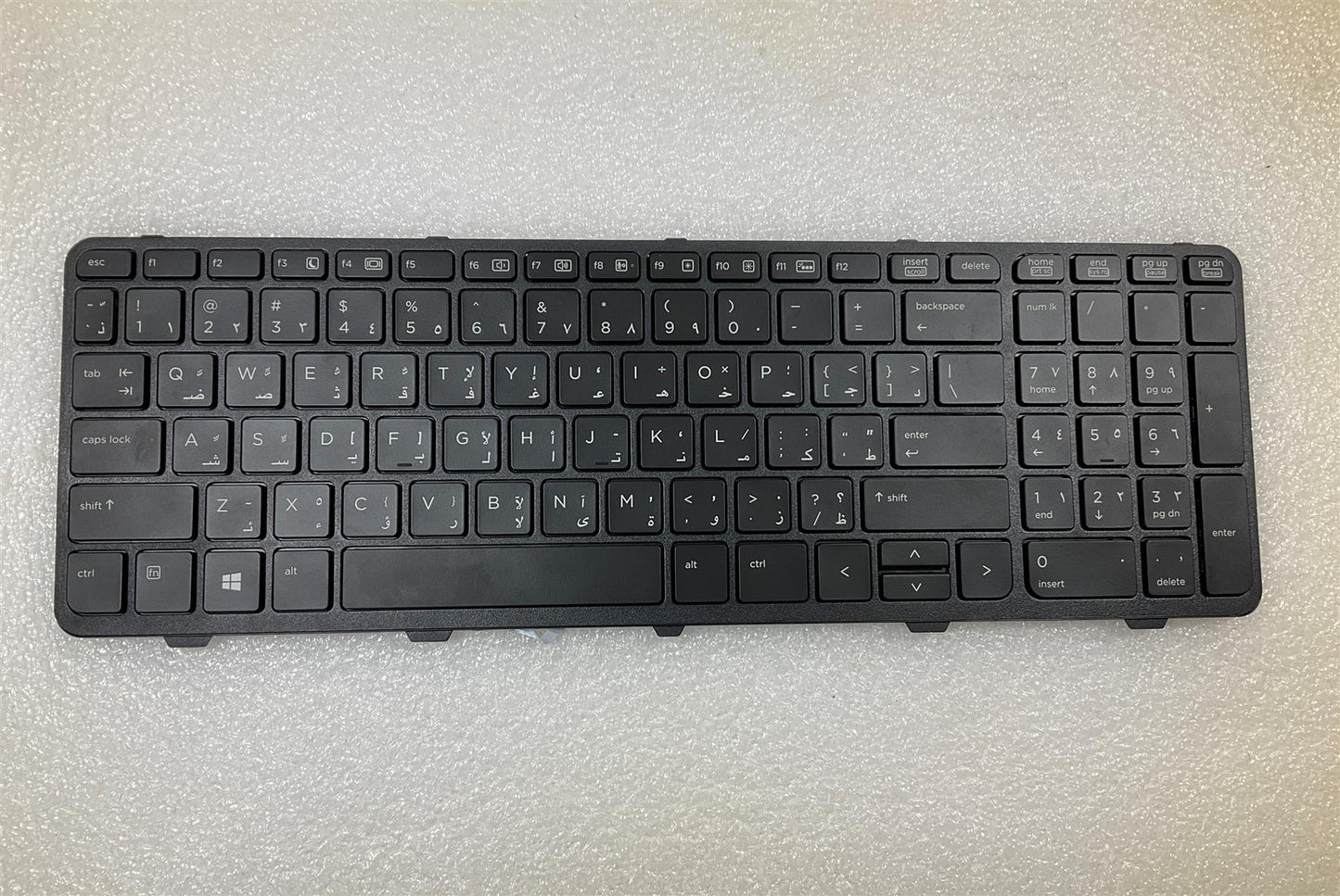 HP ProBook 650 655 G1 Notebook 787801-171 Arabic English Backlight Keyboard NEW