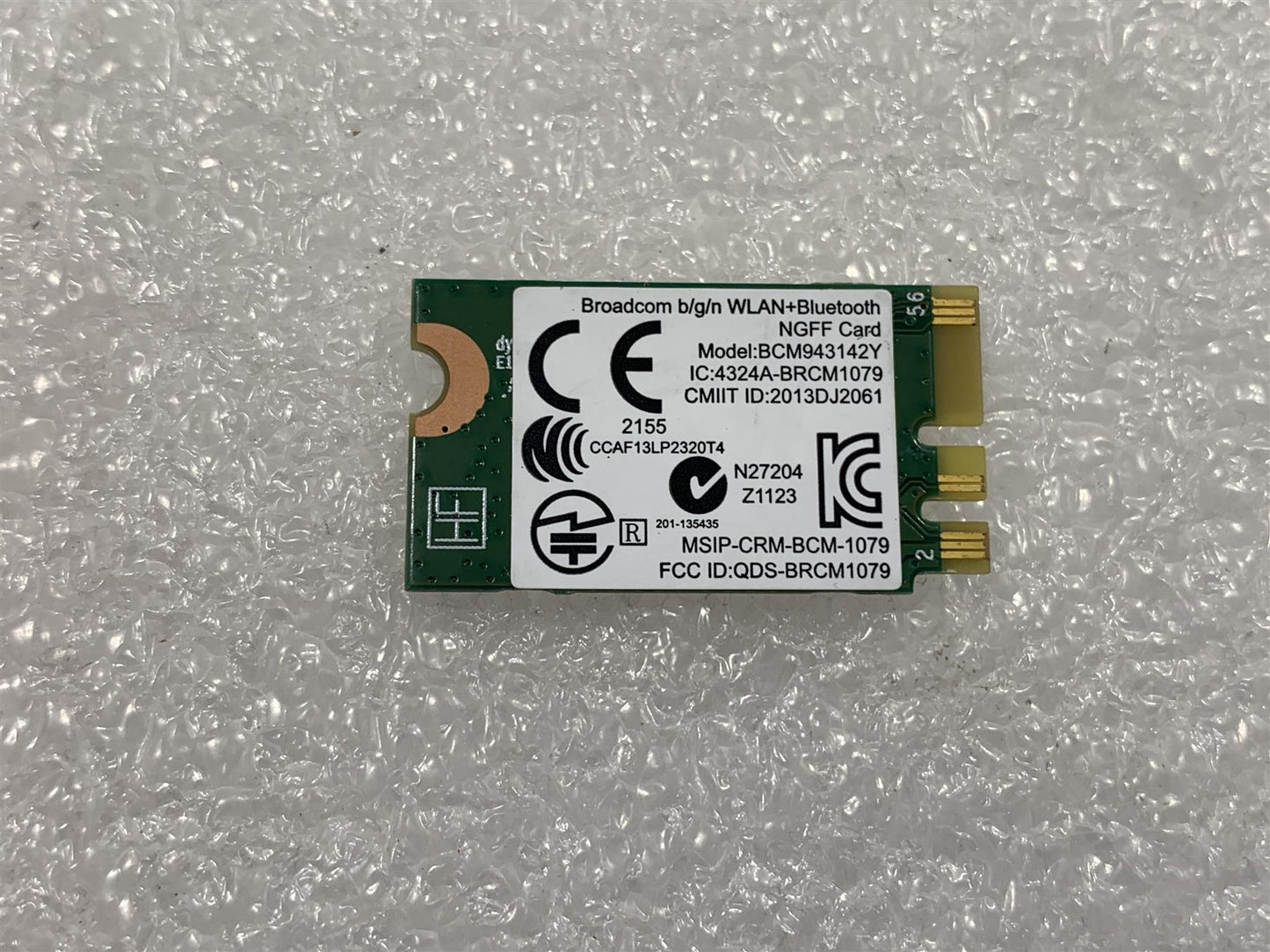 HP Pro x2 612 G1 753078-005 792608 Broadcom BCM943142Y Wireless Wifi Wi-Fi WLAN NEW