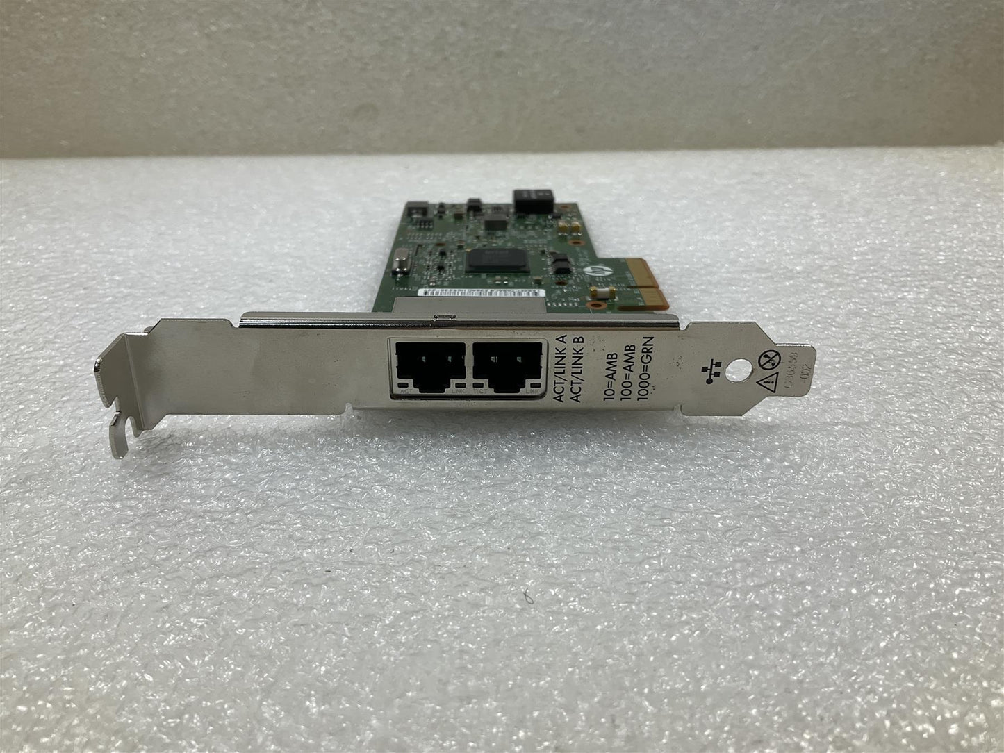HP 713029-001 PCIe Ethernet 1Gb 2-port 361T Adapter Gigabit Network Adapter Card