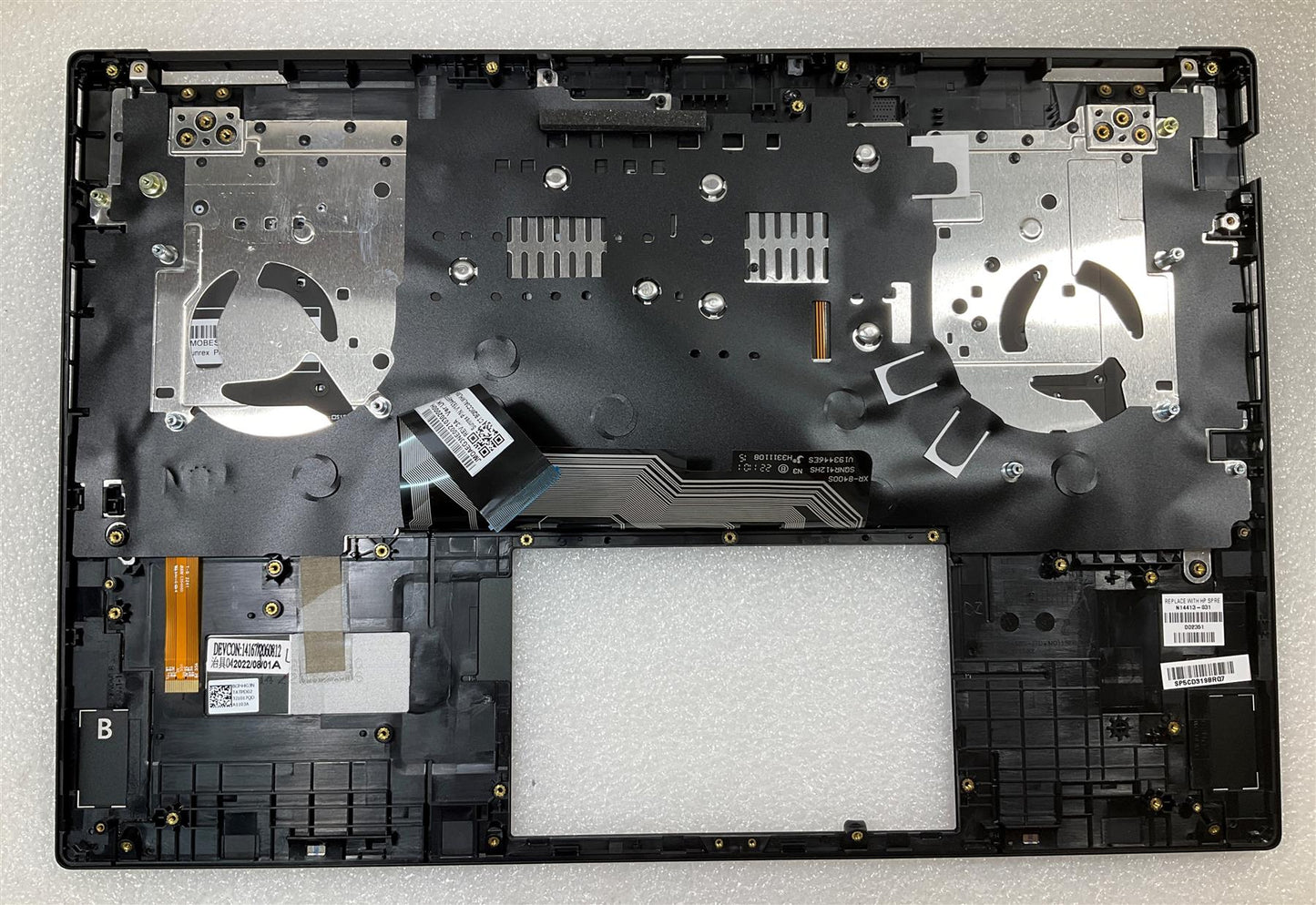 HP OMEN 16-K 16T-K N18287-031 N14413-031 UK English Keyboard Palmrest NEW