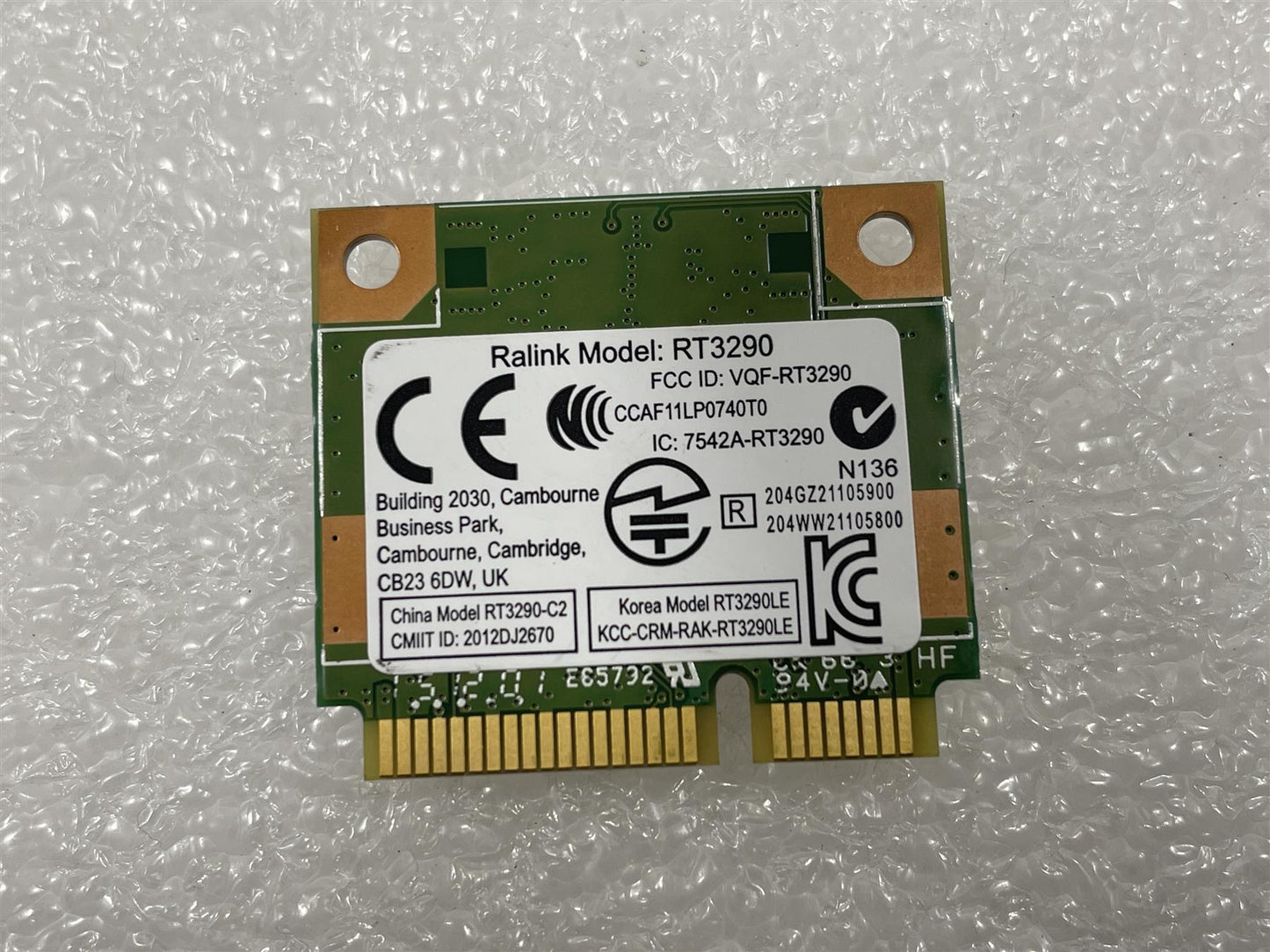 For HP 690020-001 689215-001 Ralink RT3290 Wifi Wi-Fi WLAN Wireless Card NEW