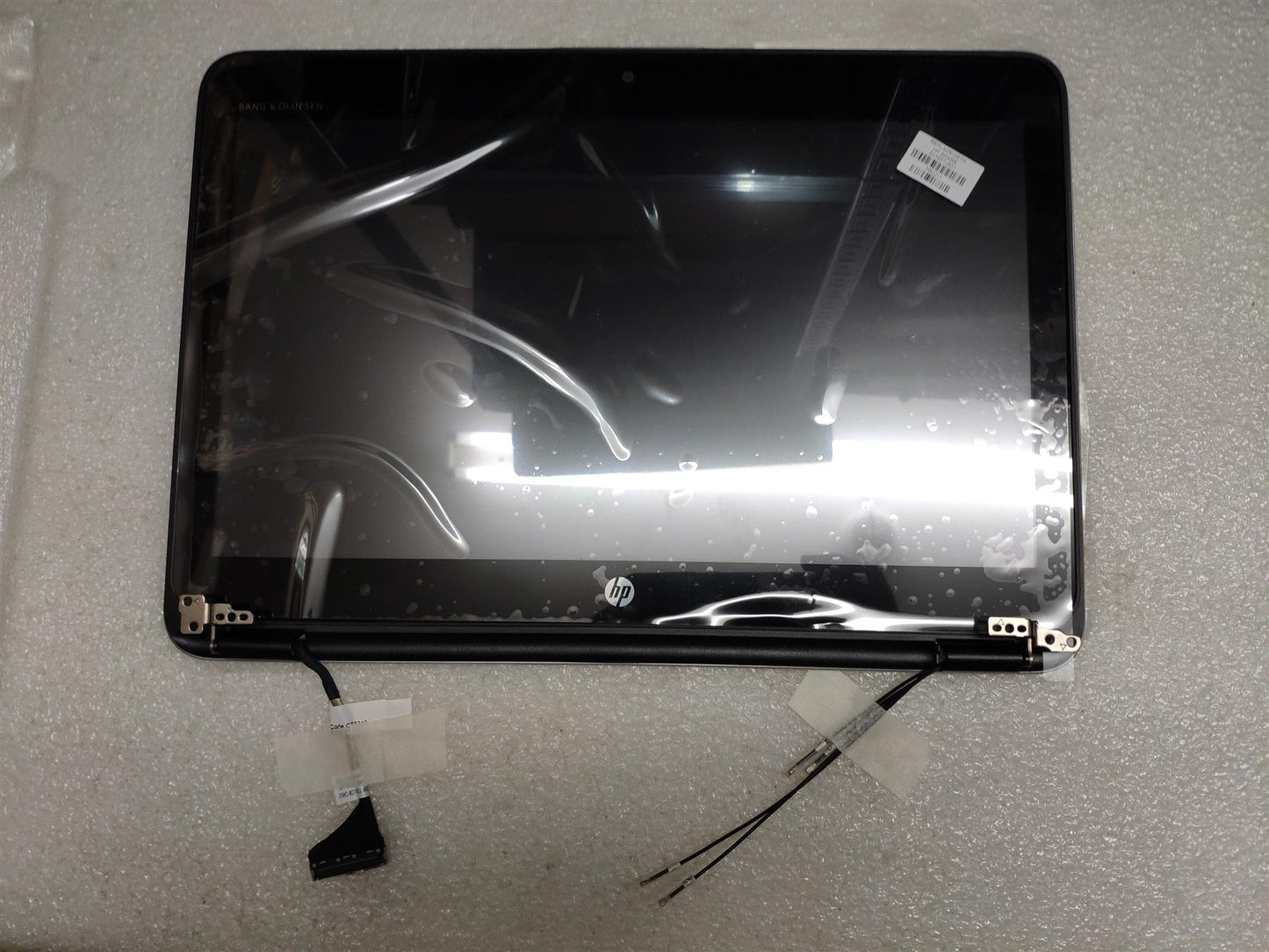 For HP Elitebook 820 G3 821657-001 HD inc 821655-001 Screen Display 12.5 inch 828 Touchscreen panel assembly including Rear Back Cover Hinges, Hinge set cable NEW