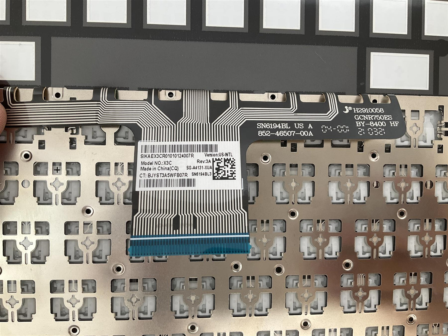 HP Spectre 14-EA M27956-B31 M22193-B31 int. English International also named dutch  Keyboard Backlight NEW