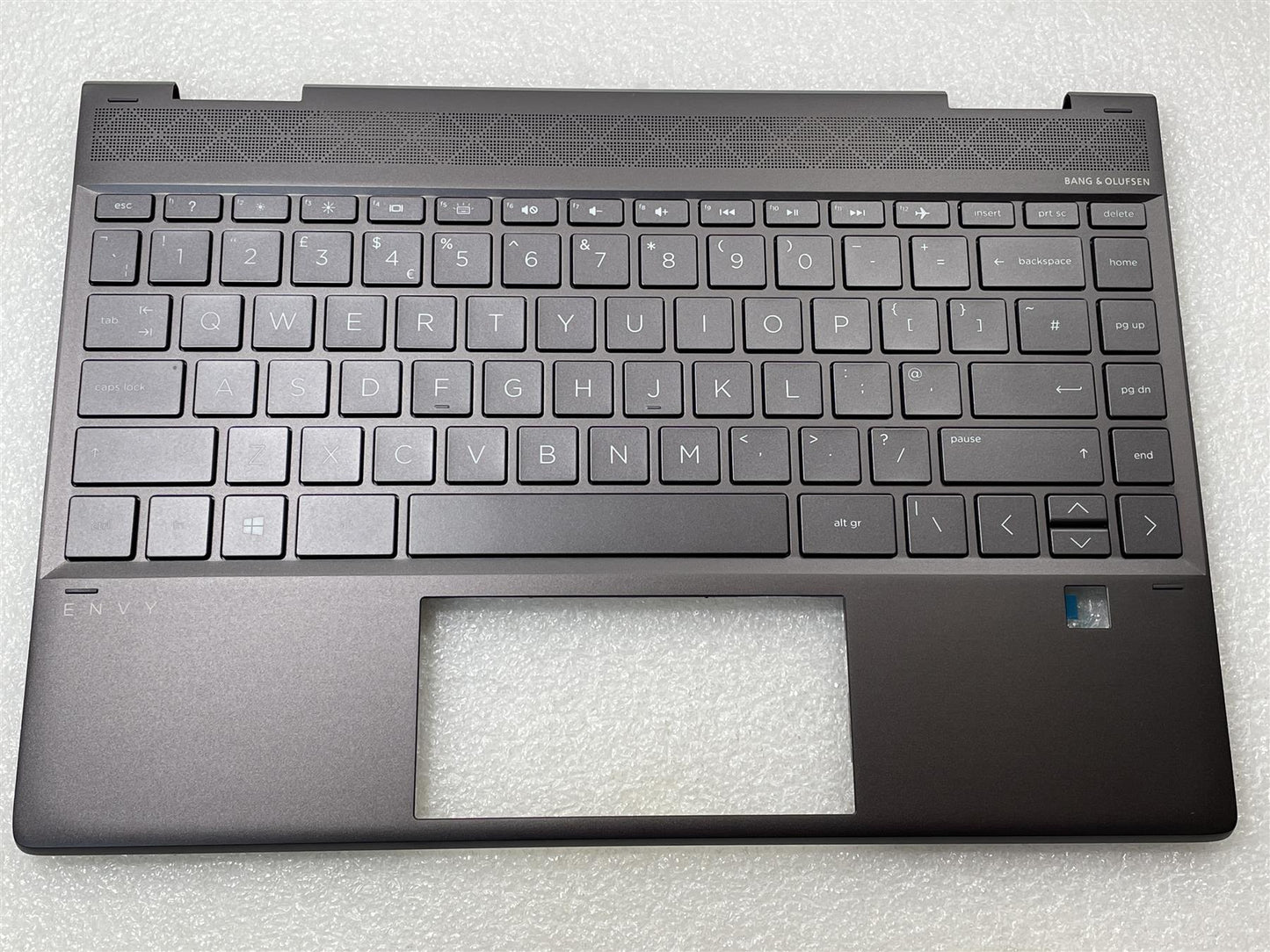 For HP ENVY x360 13-AQ 13Z-AR L54232-031 UK English Palmrest Keyboard Top Cover