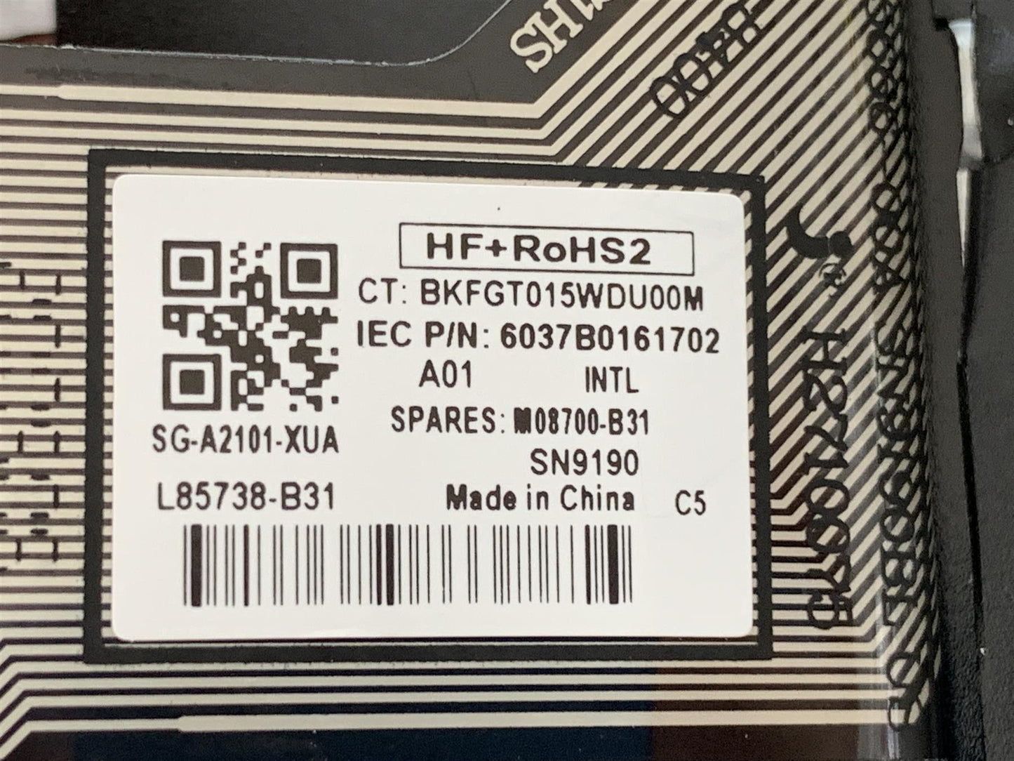 HP EliteBook 835 G7 M21676-B31 US int. English International also named dutch Keyboard Layout Palmrest NEW