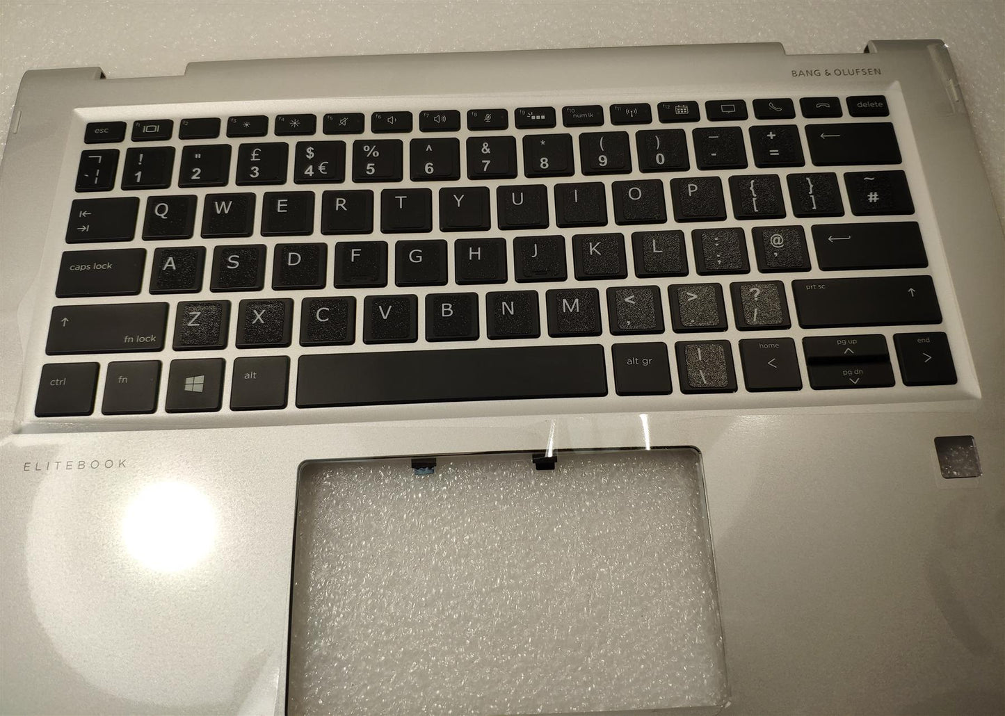 With Stickers, See Photos - 929985-031 compatible -  HP EliteBook x360 1030 G2 920484-031 English UK Keyboard Palmrest STICKER NEW