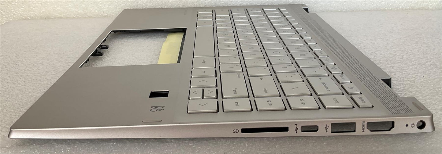 HP Pavilion x360 14-DW M01291-B31 L96523-B31 US English Keyboard Palmrest int. English International also named dutch European (also for Compatible L85714-B31 L85714-001 L85714-031 )