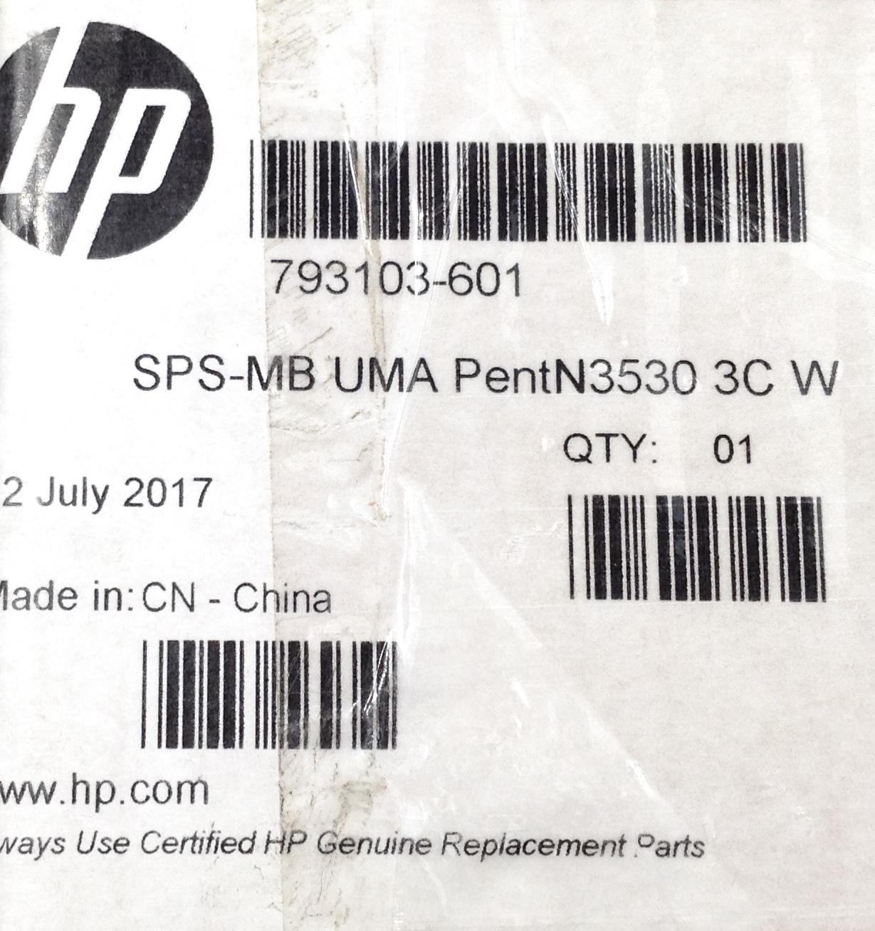 HP x360 310 G1 PC 793103-601 PentN3530 With UMA Motherboard Genuine Original NEW