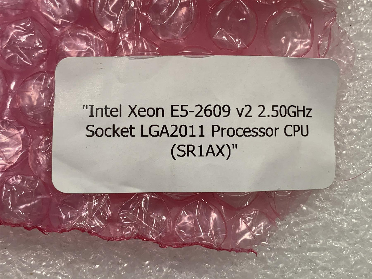 Intel Xeon Processor E5-2609 v2 SR1AX 10M Cache 2.50GHz J421C250 Genuine NEW