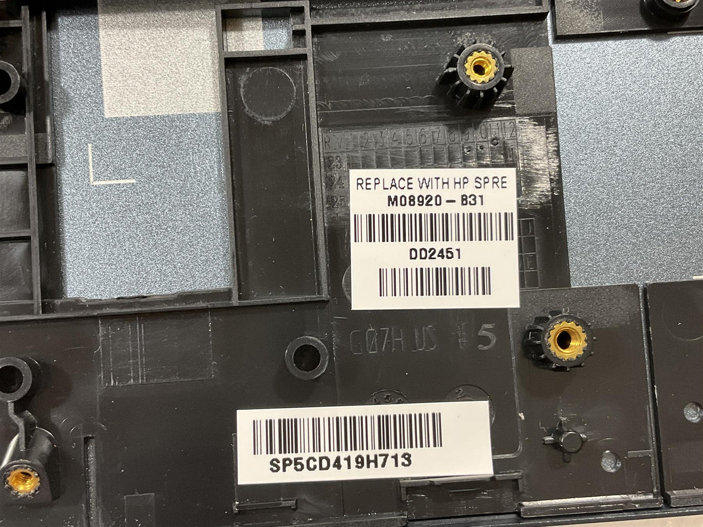 HP 15-EH 15-EG M14602-B31 M08920-B31 US int. English International also named dutch Keyboard Palmrest NEW