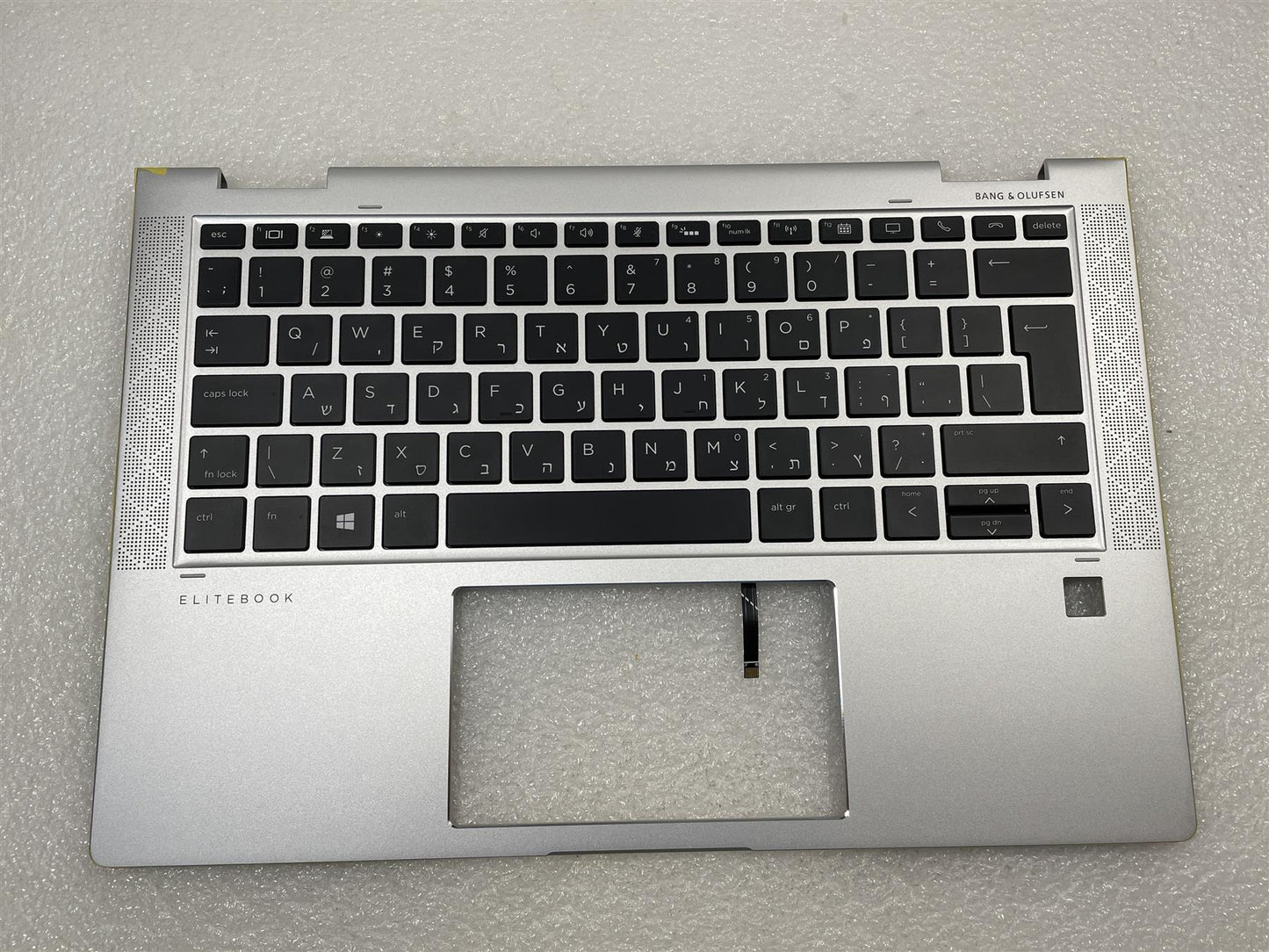 For HP EliteBook x360 1030 G3 L31883-BB1 Hebrew Israel Palmrest Keyboard NEW - We are sending L31882-BB1