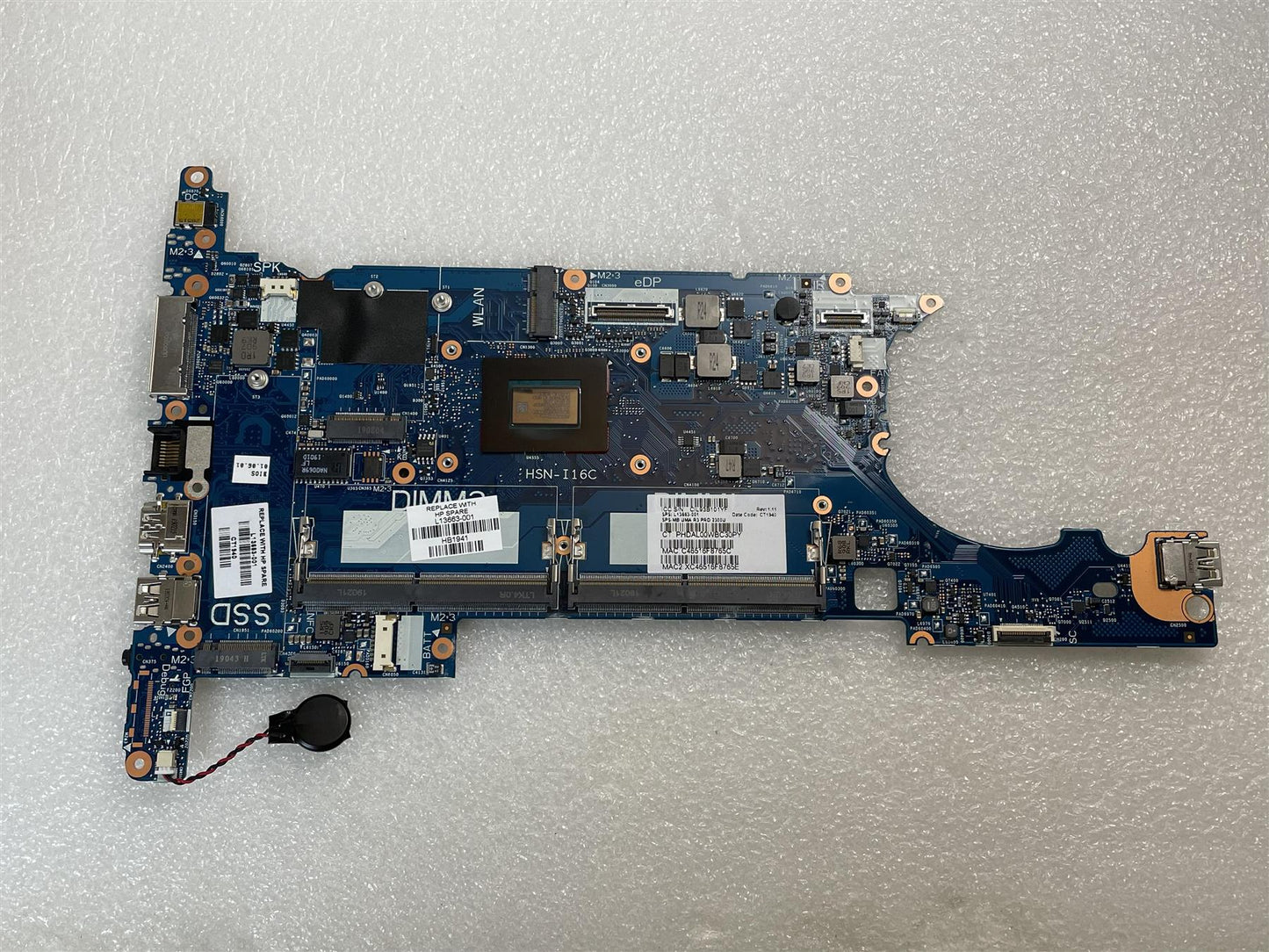 For HP HP EliteBook 735 G5 Motherboard L13663-001 AMD Ryzen 3 PRO 2300U UMA NEW