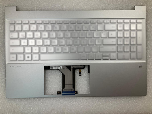 HP 15-EG 15-EH M14598-031 M08912-031 Keyboard Palmrest UK English + Stickers
