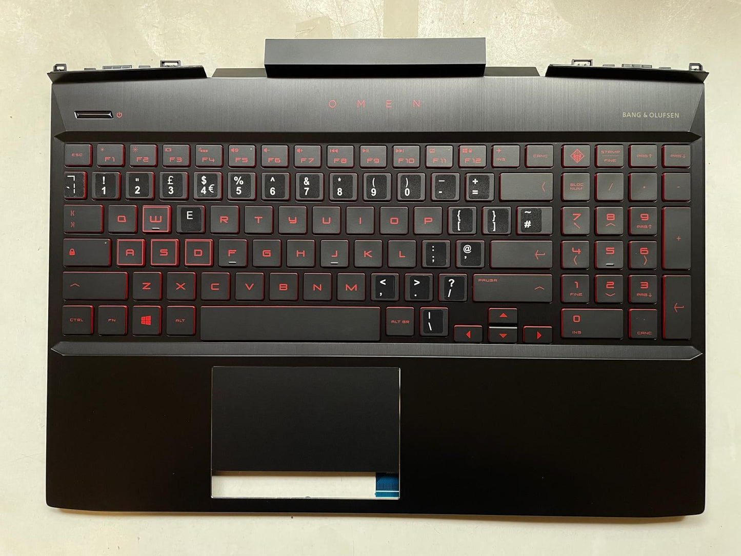 For HP Omen 15-DC L55704-031 L33165-031 UK English Keyboard with Stickers NEW