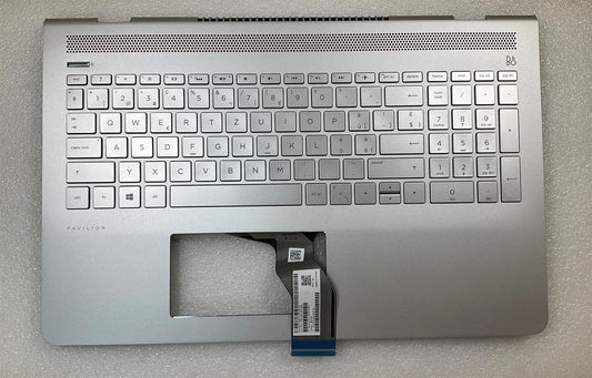 HP Pavilion 15-CC 15-CD 928507-BG1 Switzerland Swiss Backlight Keyboard Palmrest