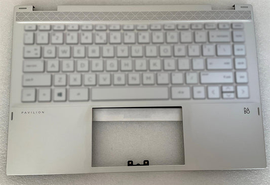 HP PAVILION X360 14-DW 14T-DW M01287-031 UK English Keyboard Palmrest Sticker (also Compatible L85716-031 L96519-031 L96521-031 )