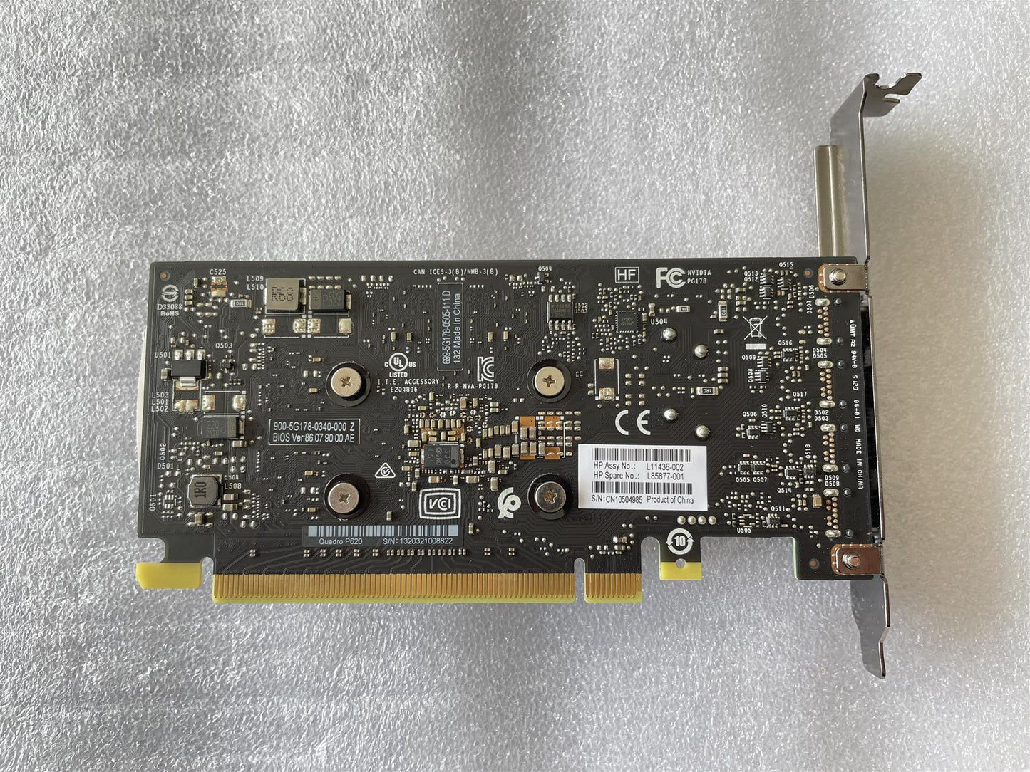 For HP L11436-002 L85877-001 NVIDIA QUADRO P620 GPU Graphics Card Mini DP NEW