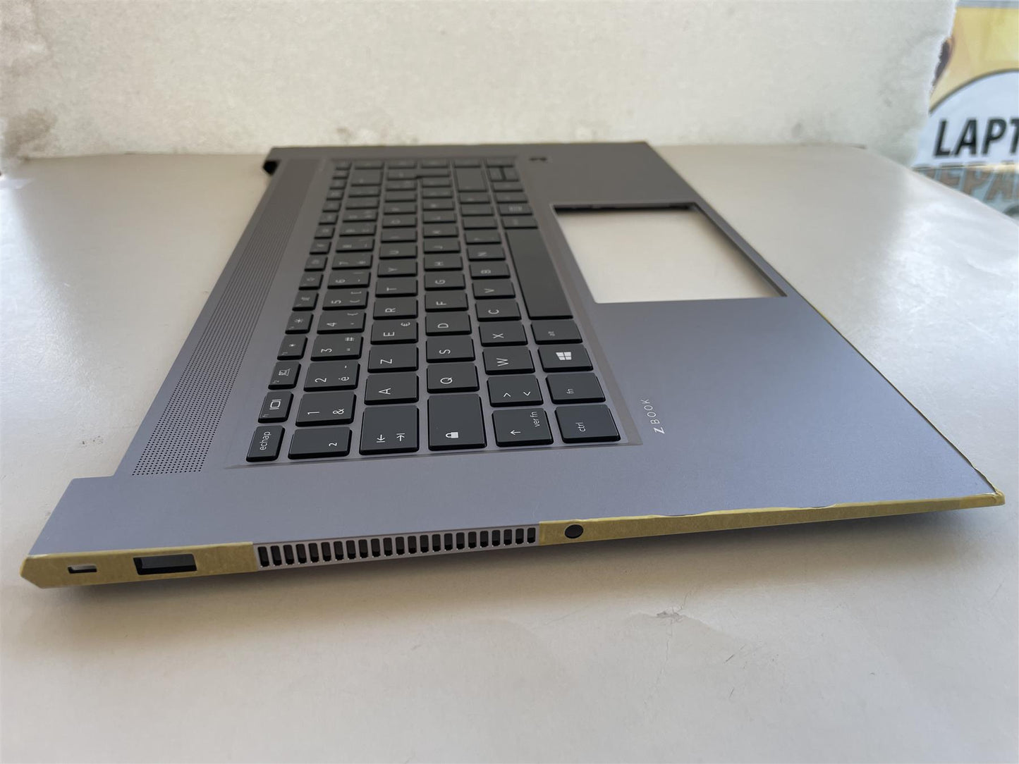 For HP HP ZBook Studio G7 G8 M14607-051 Palmrest Top Cover Keyboard French +Stickers