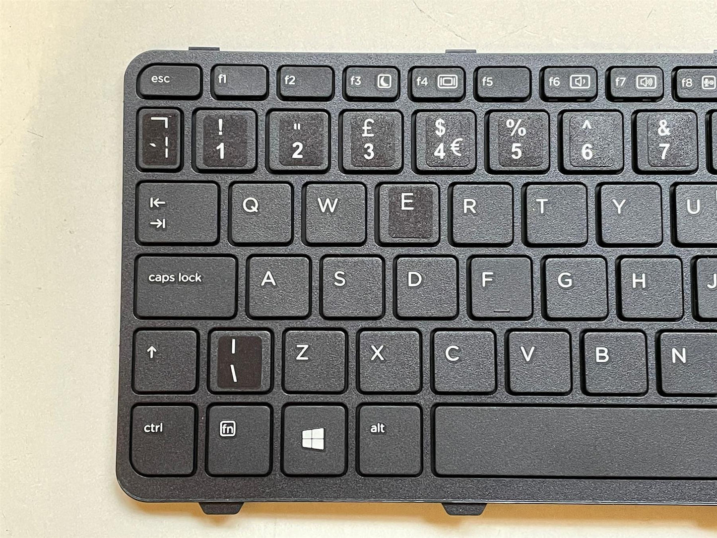 HP ProBook 640 645 G1 738687-031 English UK Keyboard Genuine STICKER NEW