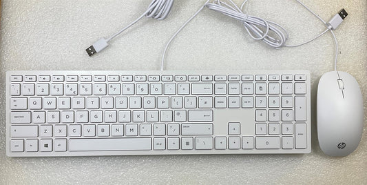 HP 928517-031 928510-031 UK English USB Wired Keyboard Mouse TPC-C002M TPC-C003K