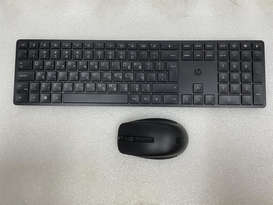 For HP 655 M87234-BB1 Wireless Keyboard and Mouse Combo Israel Hebrew NEW