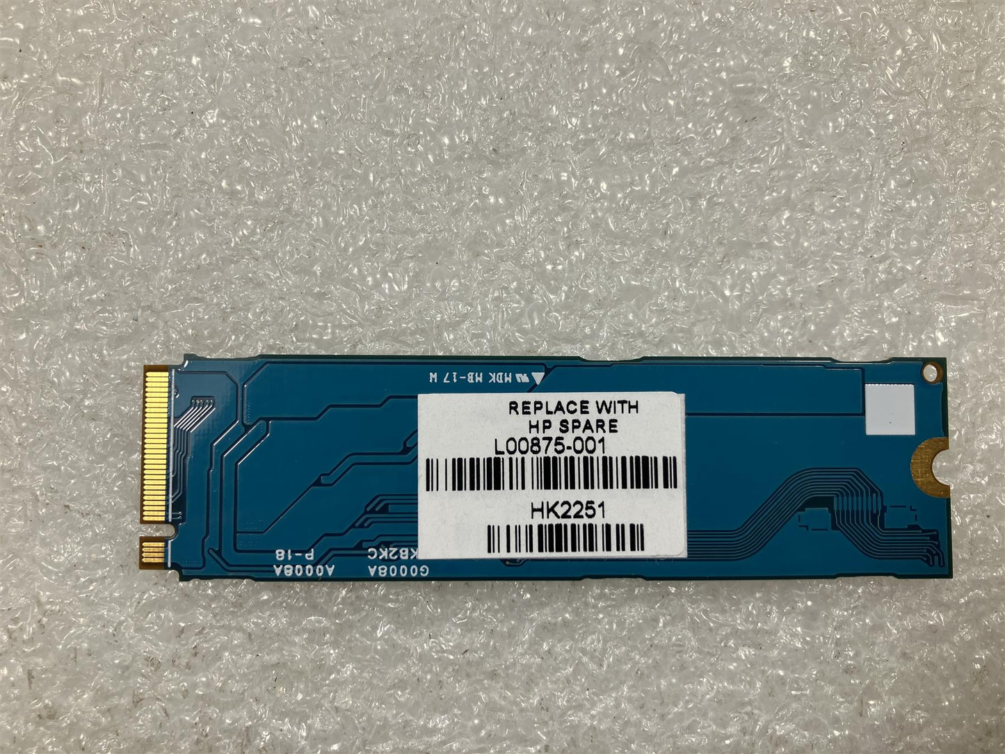 For HP L00875-001 XIOXIA KXG60ZNV512G XG6 Solid State Drive SSD M.2 NVMe 512GB