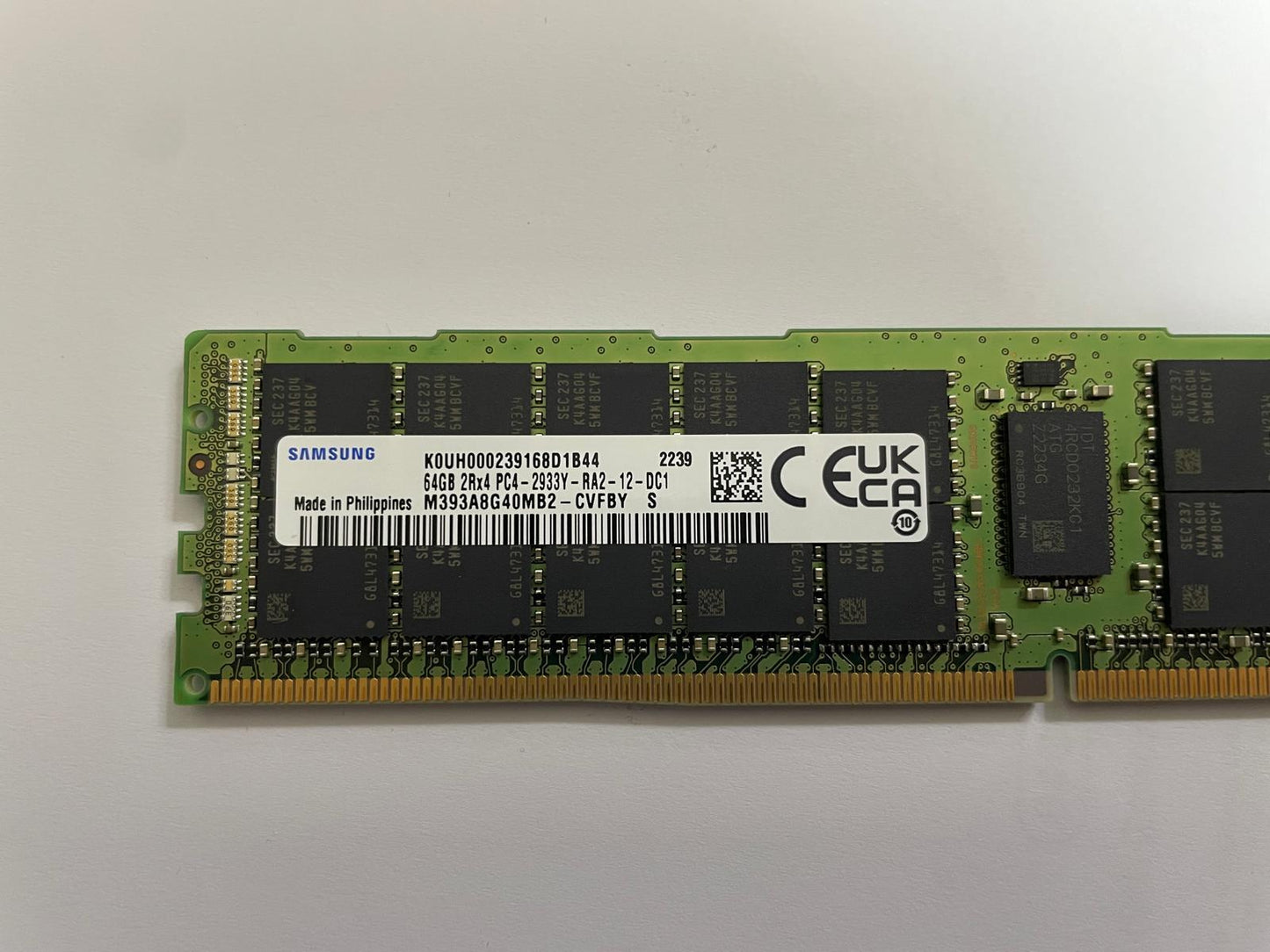 HP L15418-501 Samsung 64GB 2933Y DDR4 M393A8G40MB2-CVFBY SERVER ECC RAM Memory