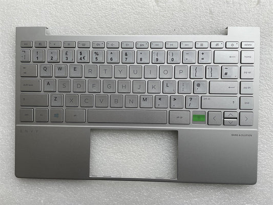 For HP Envy 13-BA 13T-BA L98414-031 (also for L96800-031 ) UK English Keyboard Palmrest With Stickers