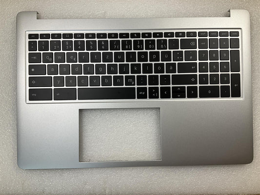 HP Chromebook 15A-NA N28067-041 N24689-041 Germany German GR Keyboard Palmrest