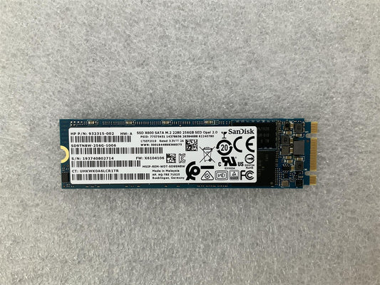 For HP 924026-001 Sandisk X600 256GB SSD Solid State Drive M.2 SATA Opal 2.0 NEW