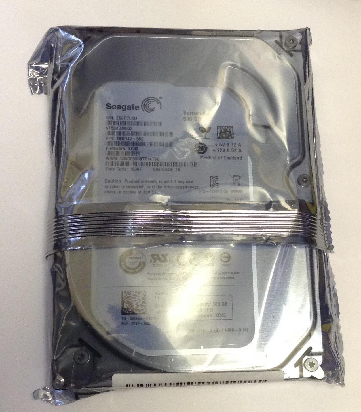 for HDD 3.5 ST500DM002 500GB Desktop HDD 500GB SATA Seagate Hard Disk Drive 9CF26 09CF26 8.9 cm 7200 RPM 1BD142-502