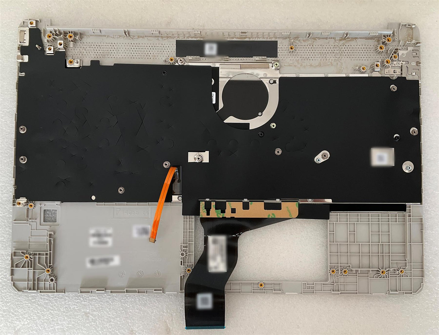 HP 15S-FQ 15S-EQ 15-EF 15-DY L68125-031 UK English Keyboard Palmrest wth Sticker