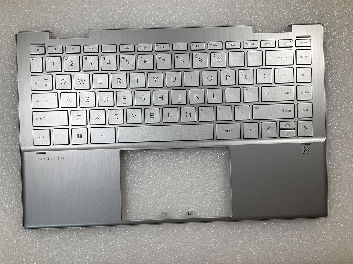 HP Pavilion X360 14-DY M49434-B31 M45225-B31 US int. English International also named dutch Keyboard Palmrest