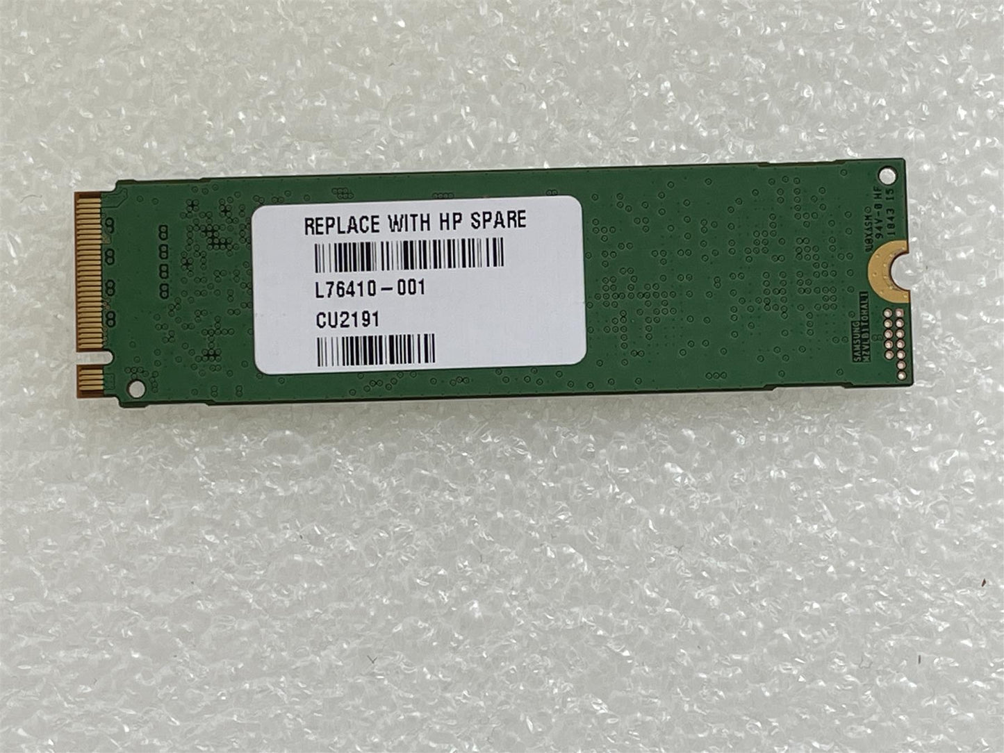 HP SSD L76410-001 Samsung MZVLB256HAHQ 256GB PM981 M.2 SATA Solid State Drive