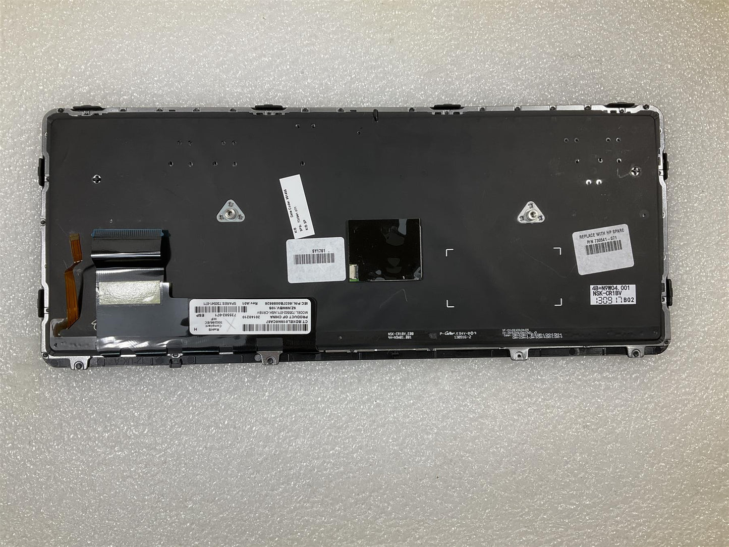 for HP EliteBook 720 820 G1 G2 730541-071 Spain Spanish Backlight Keyboard NEW