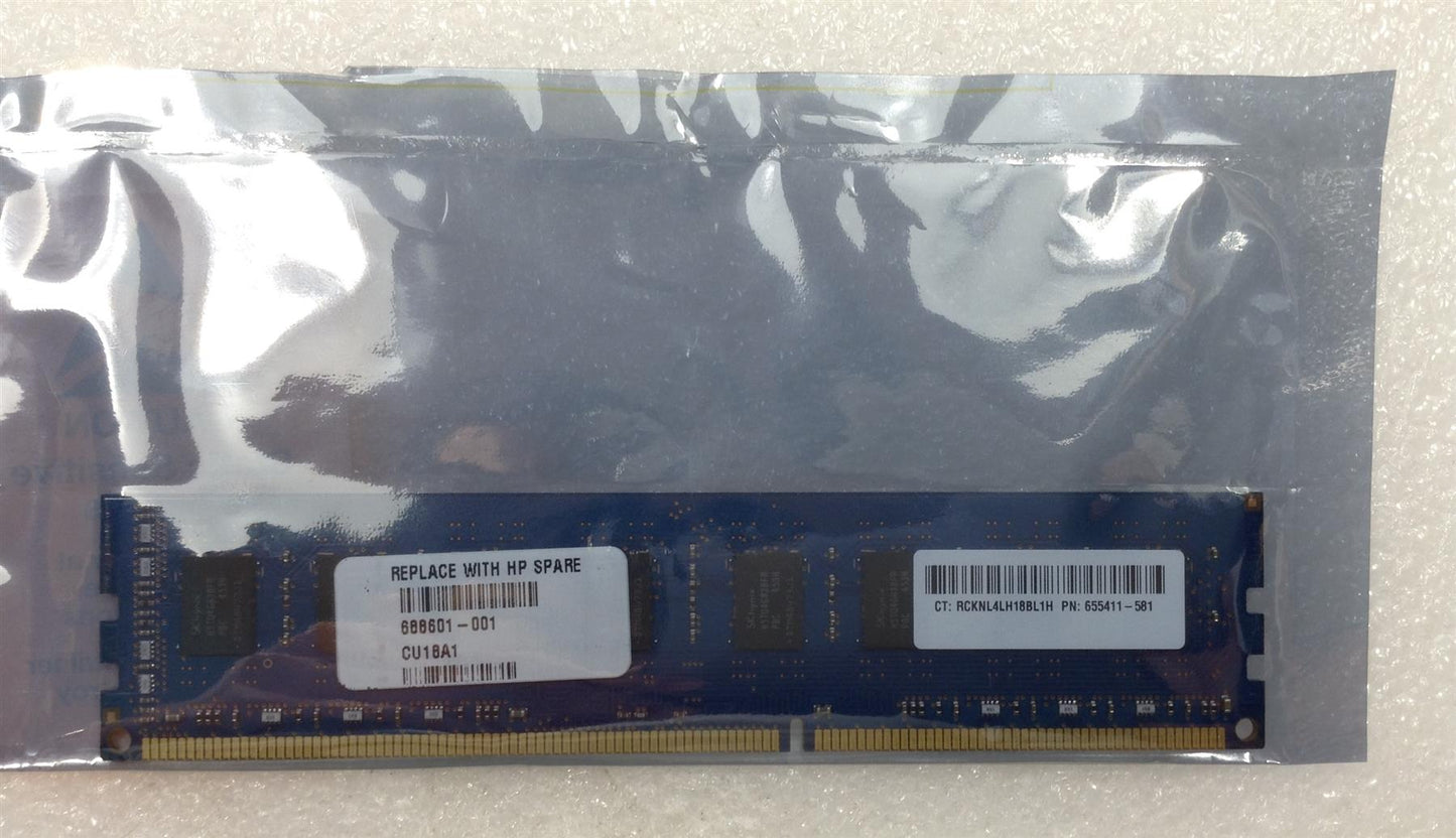 HP Z220 Z230 Z440 688601-001 8GB 1600MHz PC3-12800U 512Mx8 RAM NEW Memory Module