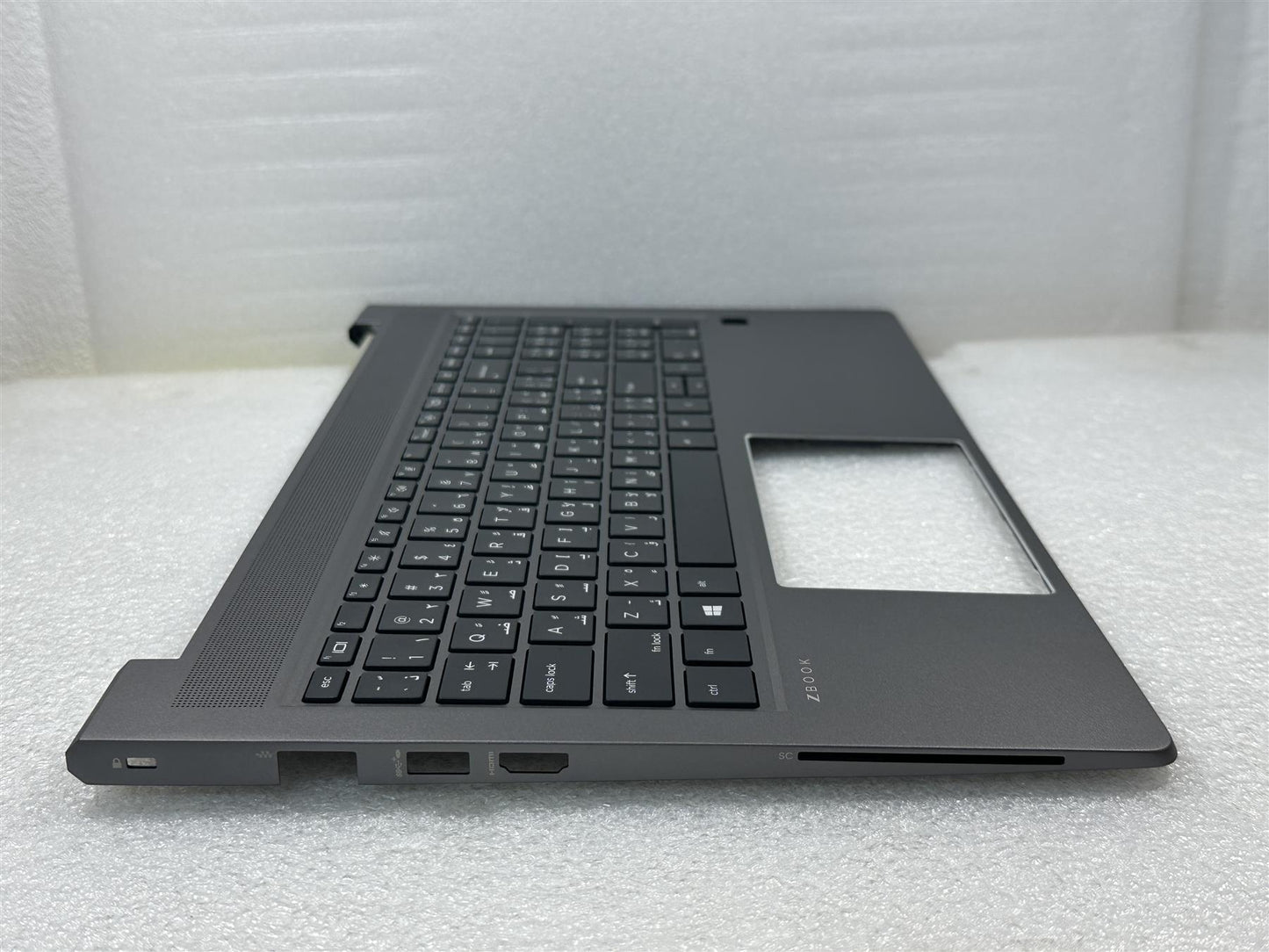 For HP ZBook Power G7 G8 M26111-171 Arabia Arabic Palmrest Keyboard Top Cover