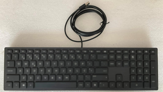 HP Lifestyle TPC-P001K 928923-031 USB Wired UK English Keyboard With Stickers