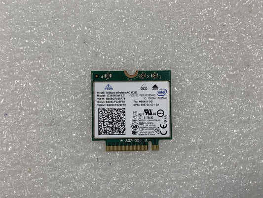 for HP 806724-006 Intel Tri-Band Wireless AC Wifi Wi-Fi WLAN Card 17265NGW