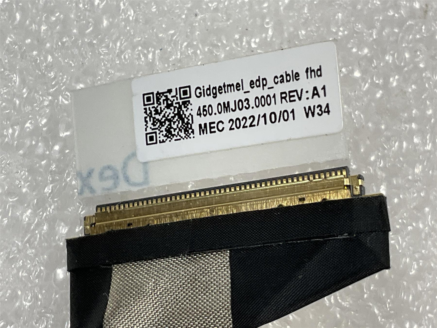 HP ENVY x360 Convert Convertable 15-EU0501sa 4J973EA 15-eu0005na 4J955EA 15-EU 450.0MJ03.0001 Rev A1 FHD Touch Screen Display EDP Cable NEW