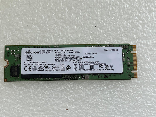 For HP SSD 844865-001 Micron 256GB 1300 M.2 SATA-3 TLC Solid State Drive NEW