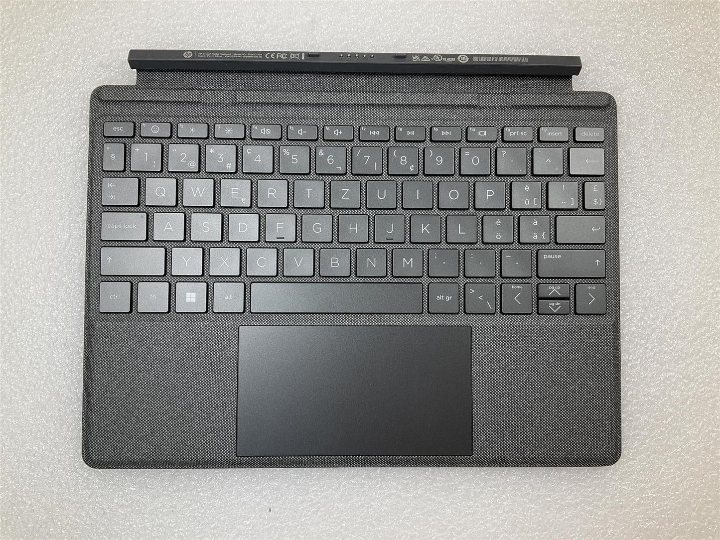 HP Tablet 11-BE M88072-BG1 M90128 TPN-C156K Switzerland Swiss Keyboard Palmrest