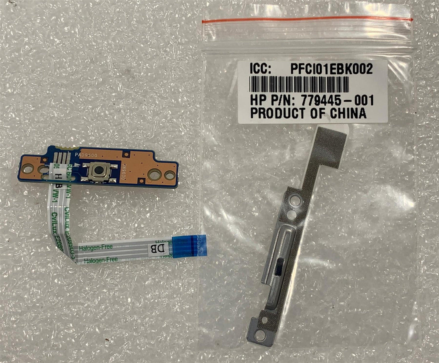 HP Pro x2 612 G1 Tablet 766620-001 Home Button Board With Flex Cable Genuine NEW